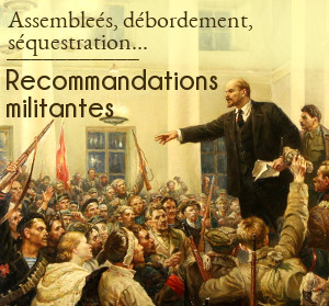 Liens vers les articles sur les recommandations militantes