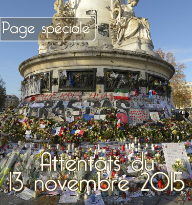 Lien vers la page spéciale : Les attentats du 13 novembre 2015