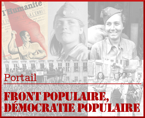 Lien vers le portail "Front populaire, Démocratie populaire"