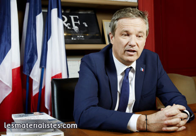 Nicolas Dupont-Aignan rejoint Marine Le Pen