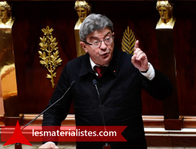 Jean-Luc Mélenchon à la tribune de l'Assemblée Nationale le 4 juillet