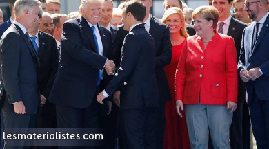 Rencontre Trump Macron au sommet de l'OTAN