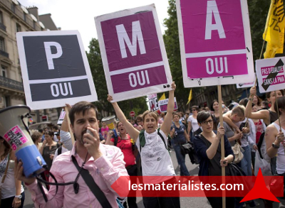 Revendication de la Procréation Médicalement Assisté lors de la Gay Pride 2017